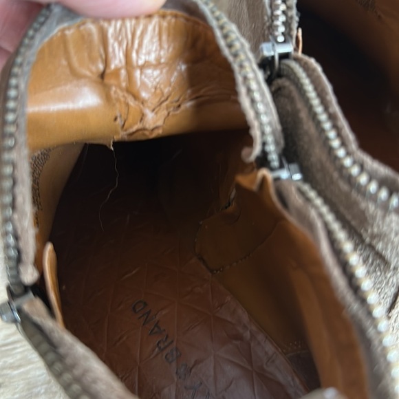 Lucky Brand Bartalino Suede Bootie Size 8.5 - Picture 6 of 10